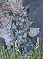 Warthog Collage